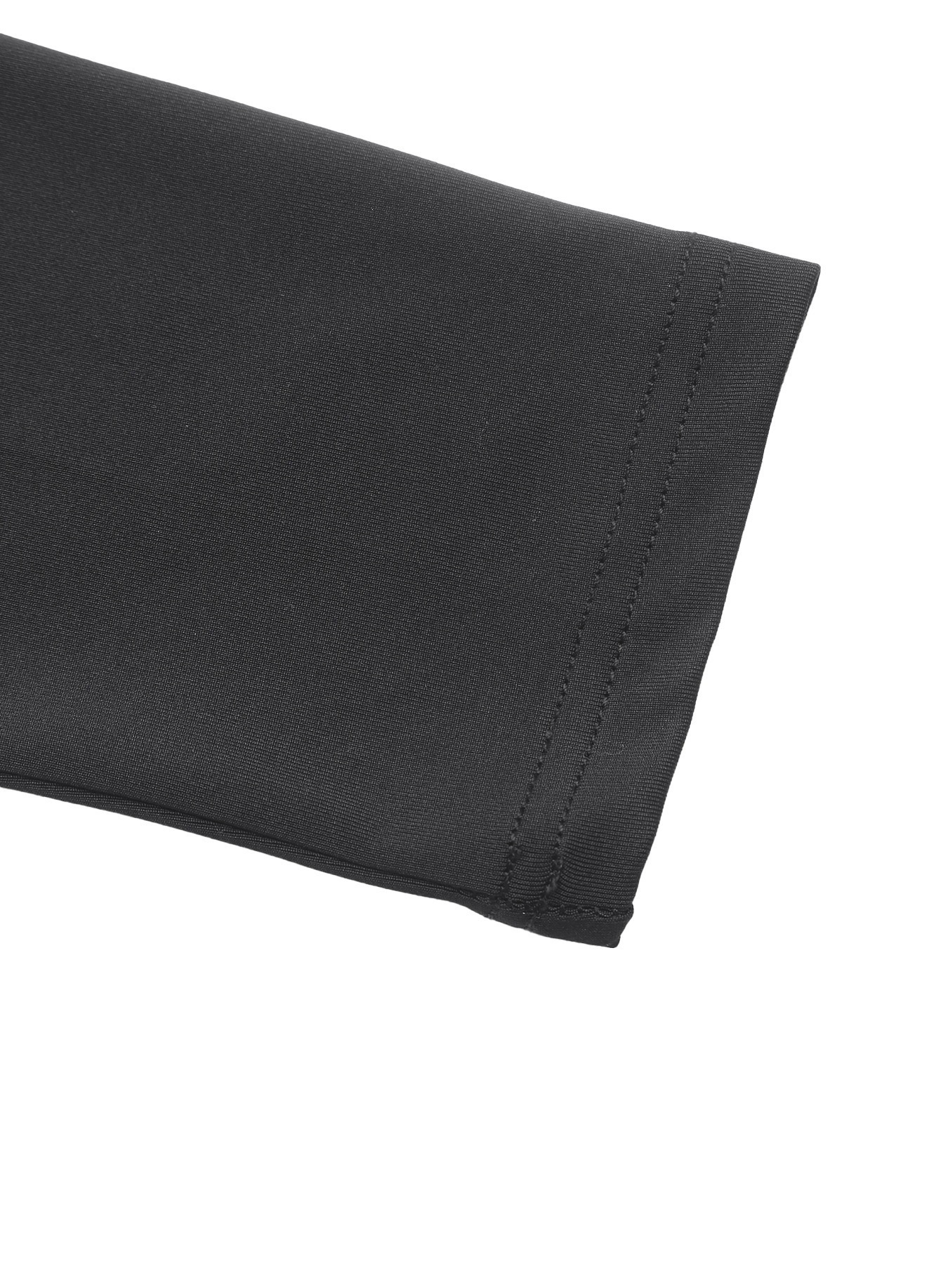 Women's Black Long Sleeve Bubble Hem Mini Dress