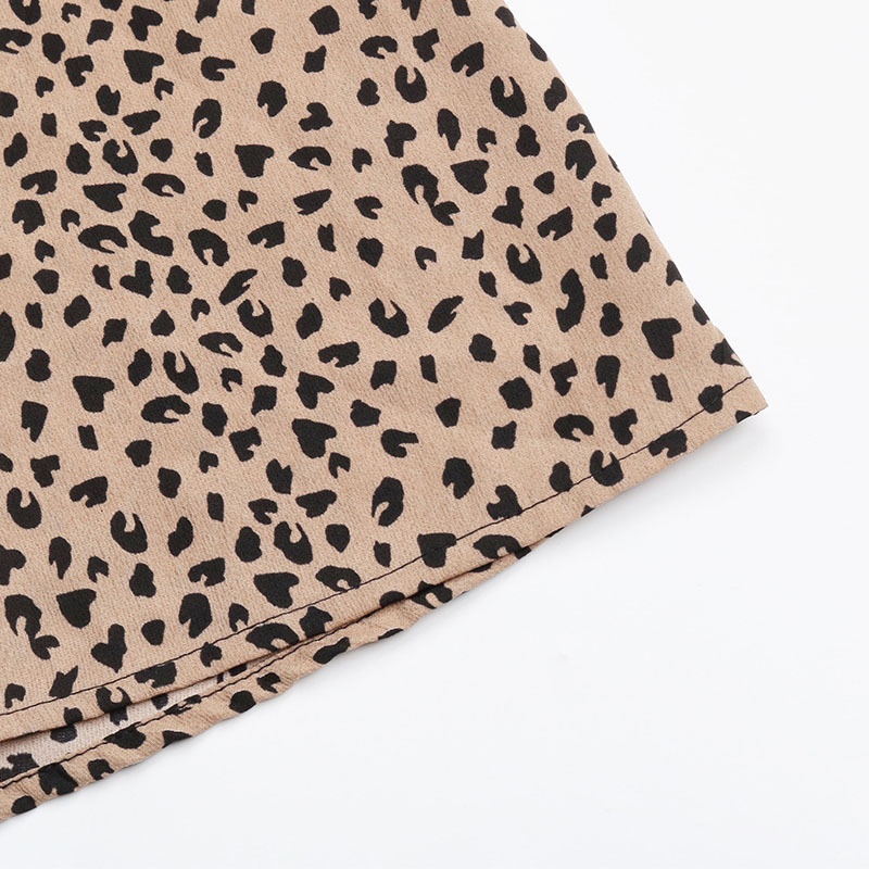 Robe sans manches à volants et col en V pour femme