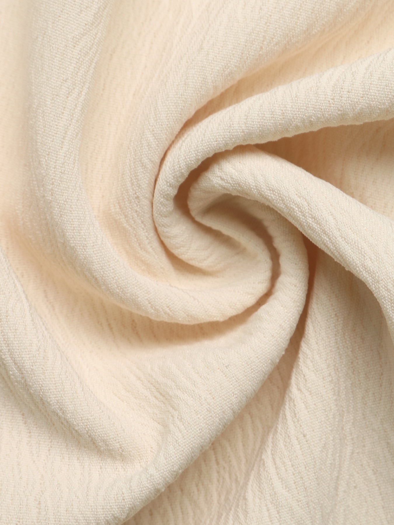 Tuta corta senza spalline con pieghe - Beige