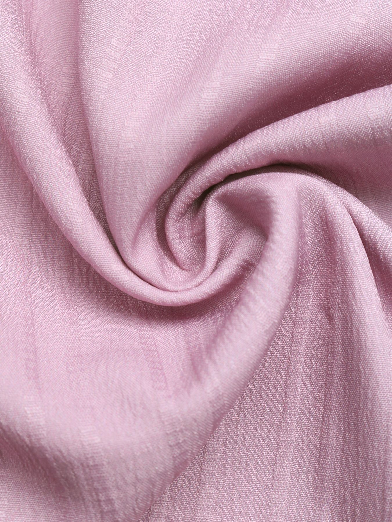 Tuta intera rosa a coste con scollo a V e gamba larga, stampa tie-dye.