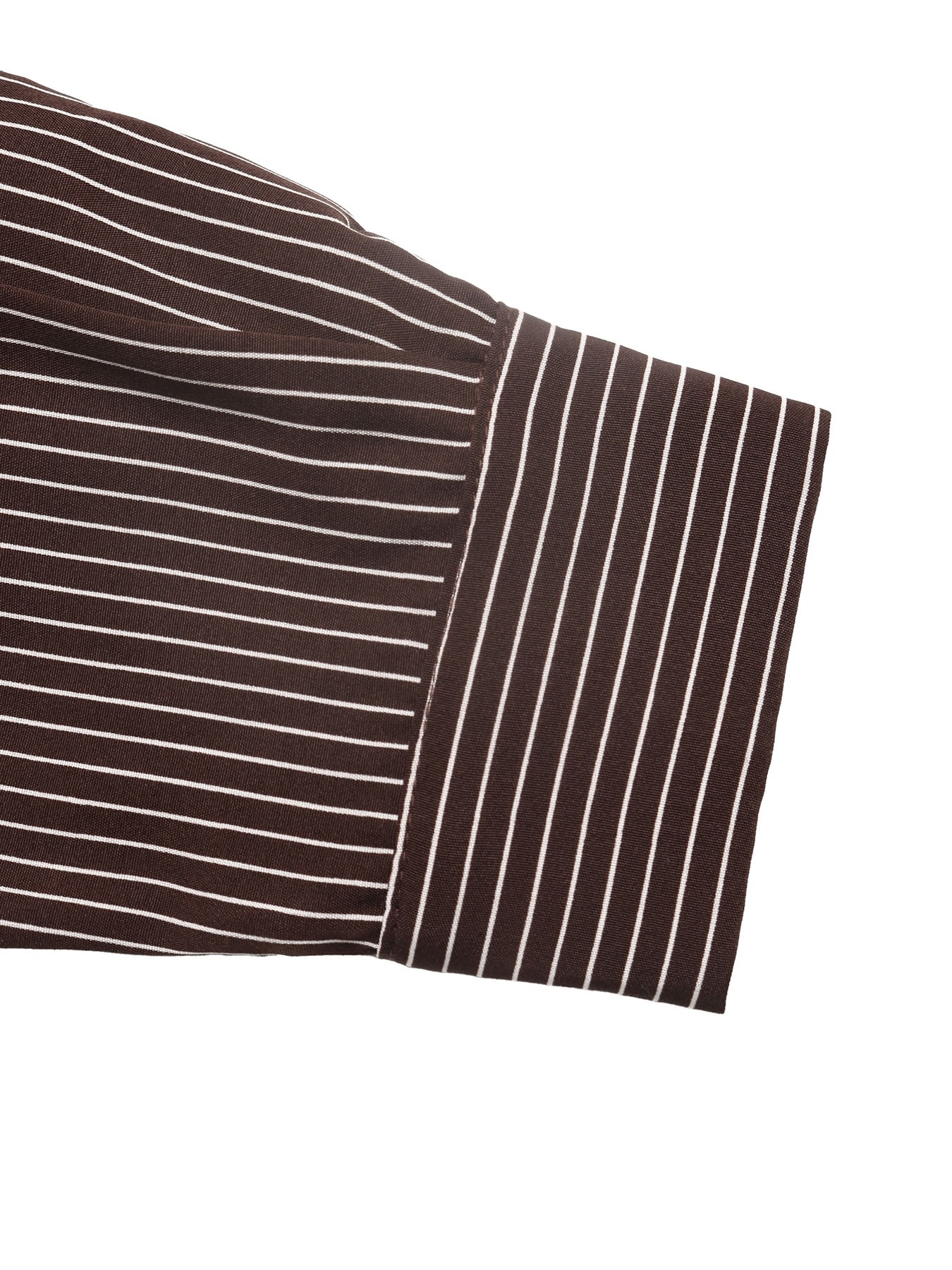 Women's Striped Long Sleeve Shirt Bodysuit