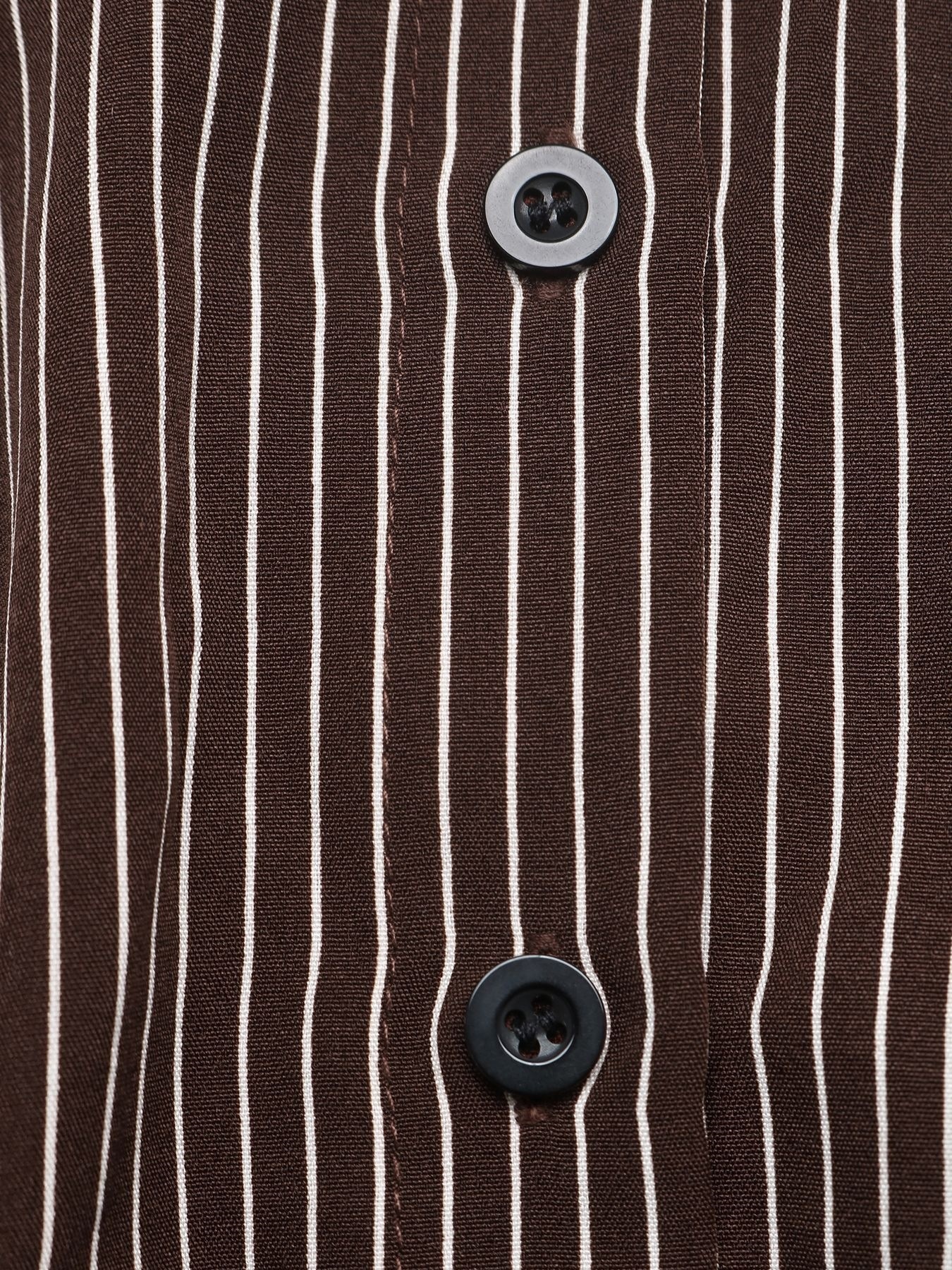 Women's Striped Long Sleeve Shirt Bodysuit