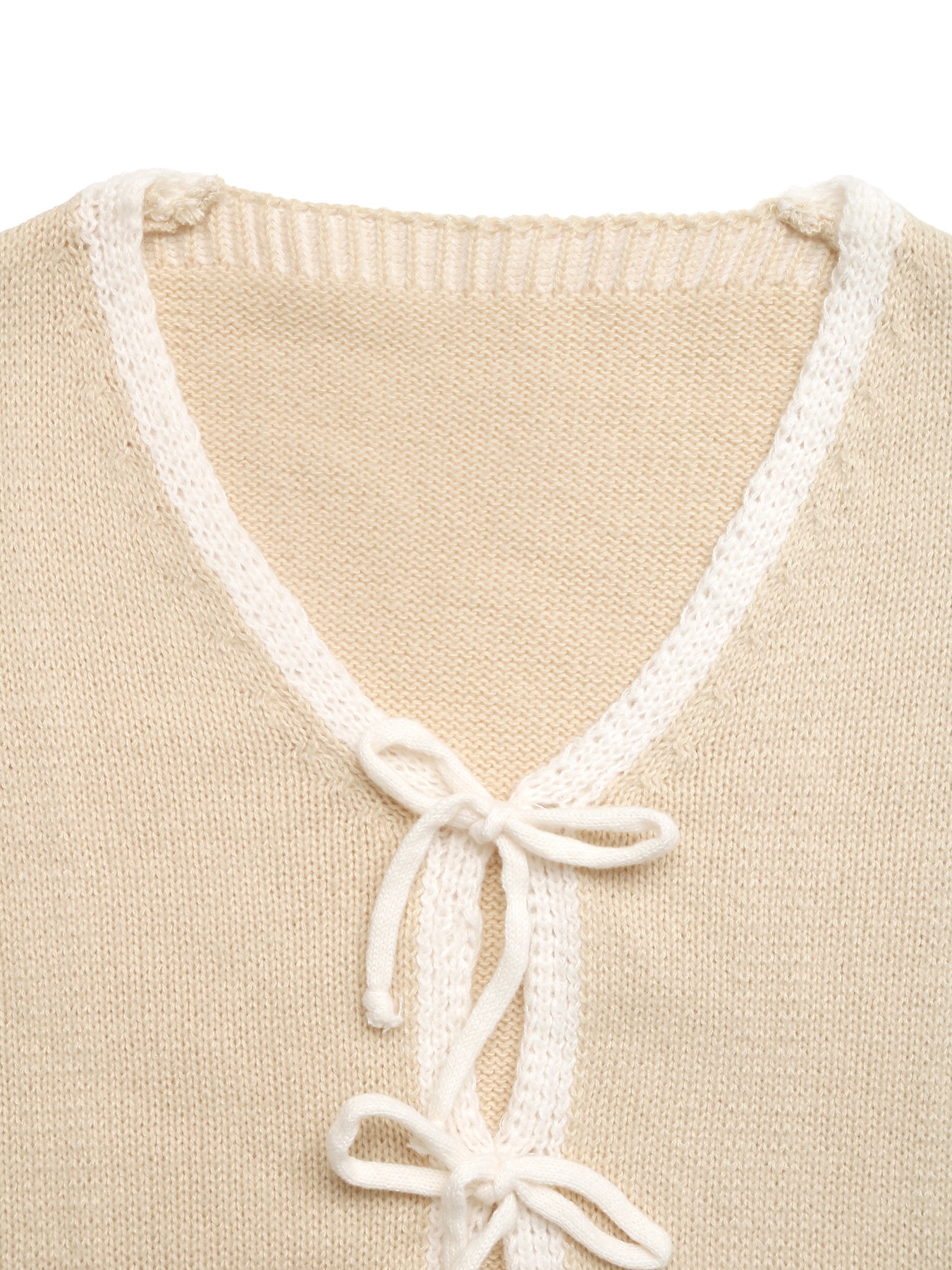 Women's Tie-Front Knit Cardigan Sweater
