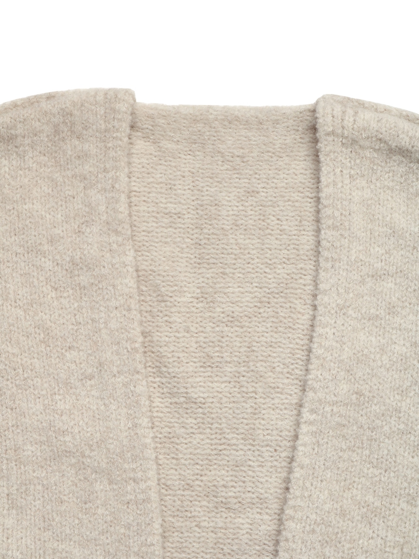 Women's Open Front Drop Shoulder Knit Cardigan