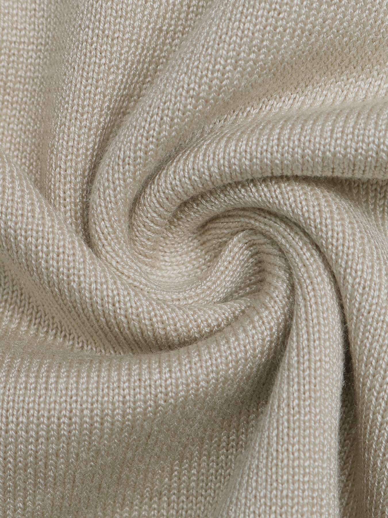 Contrast Collar Long Sleeve Knit Polo Sweater