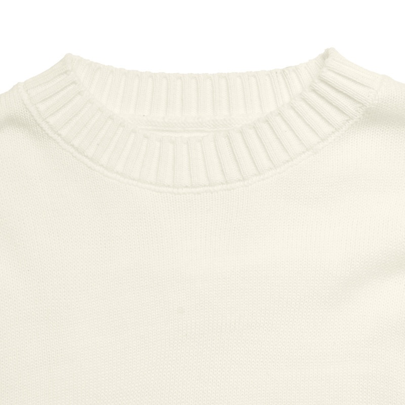 Women's Bow Graphic Crewneck Knit Sweater