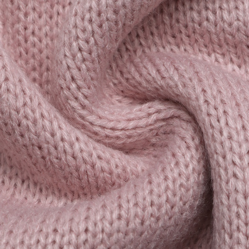 Women's V-Neck Openwork Knit Sweater