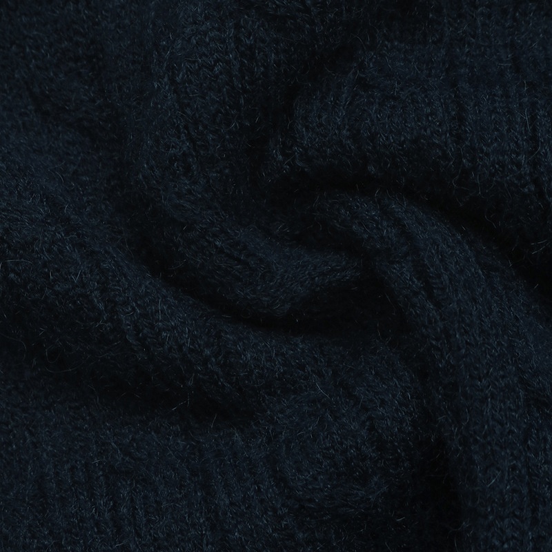 Women's 2-in-1 Cable Knit Collared Sweater