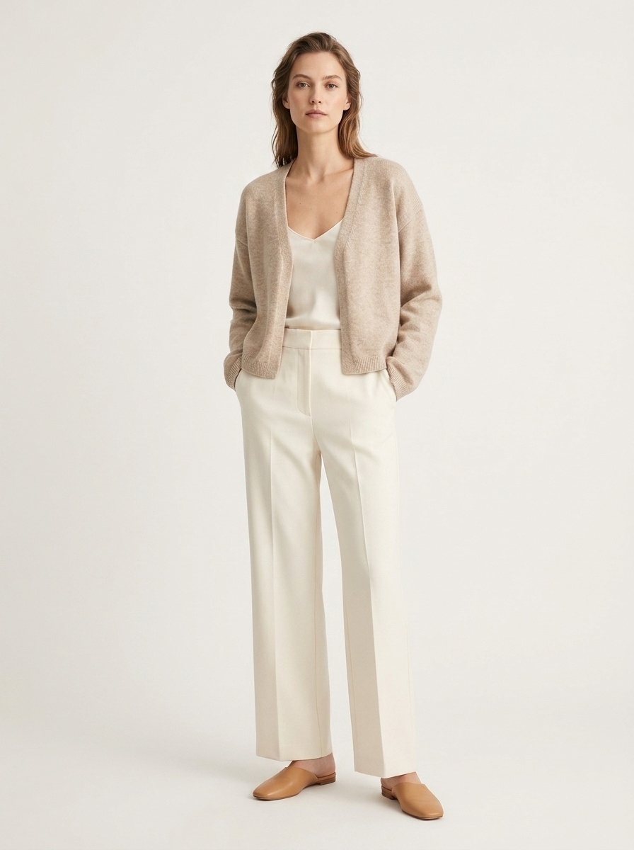Women's Open Front Knit Cardigan Sweater