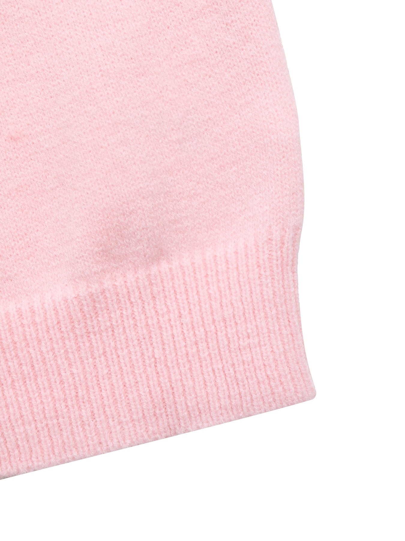 Women's One-Shoulder Tie Ribbon Knit Sweater