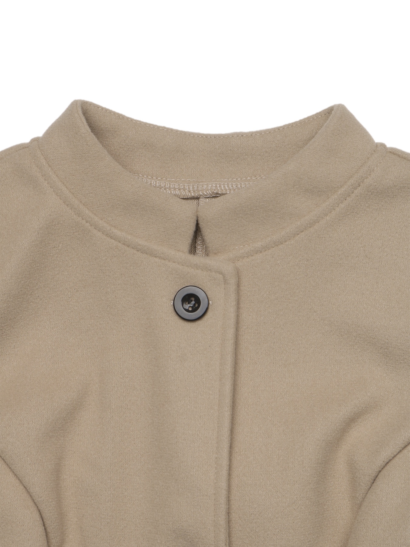 Women's Sleeveless Stand Collar Longline Vest Coat