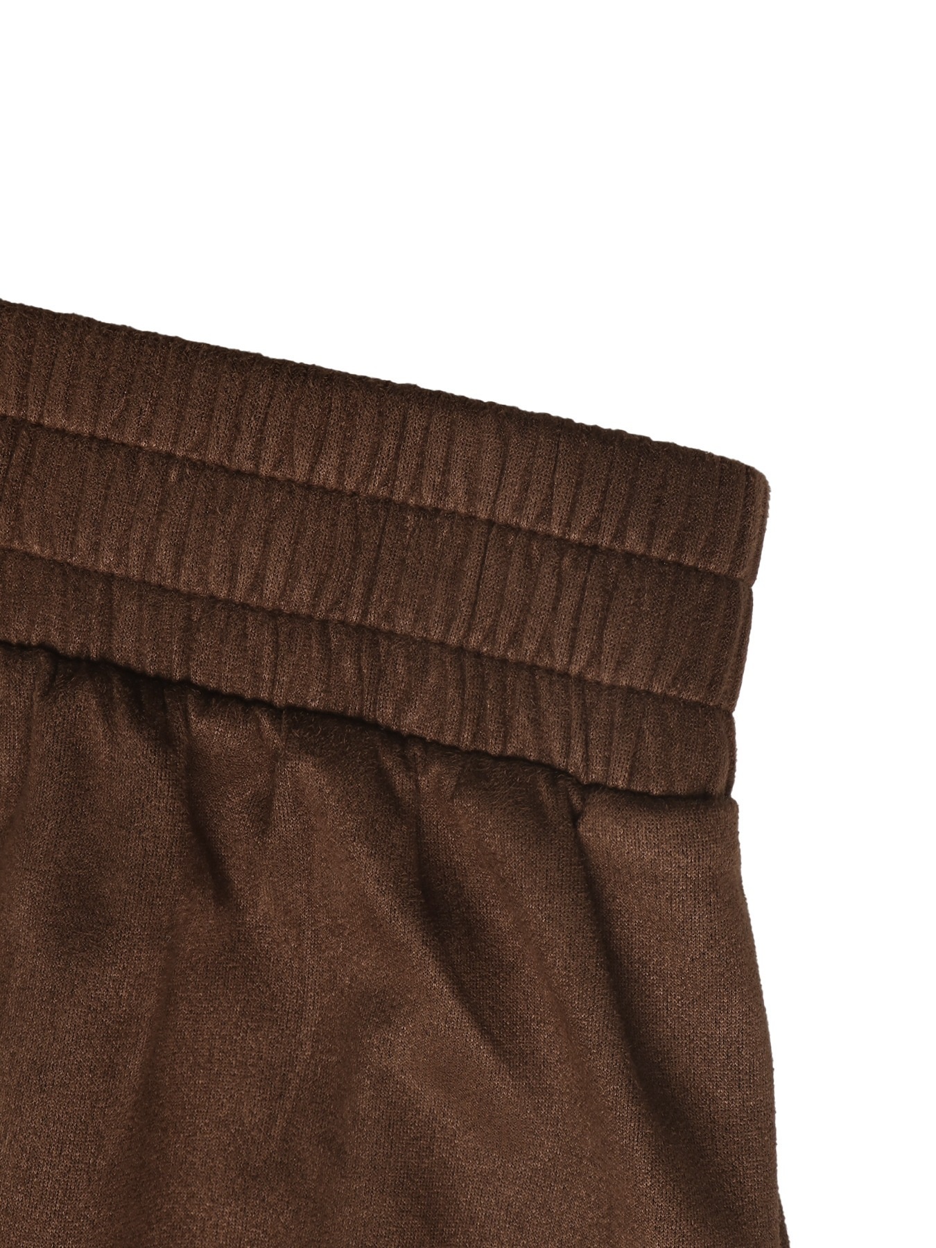 Women's Corduroy Collar Faux Suede Bomber Jacket