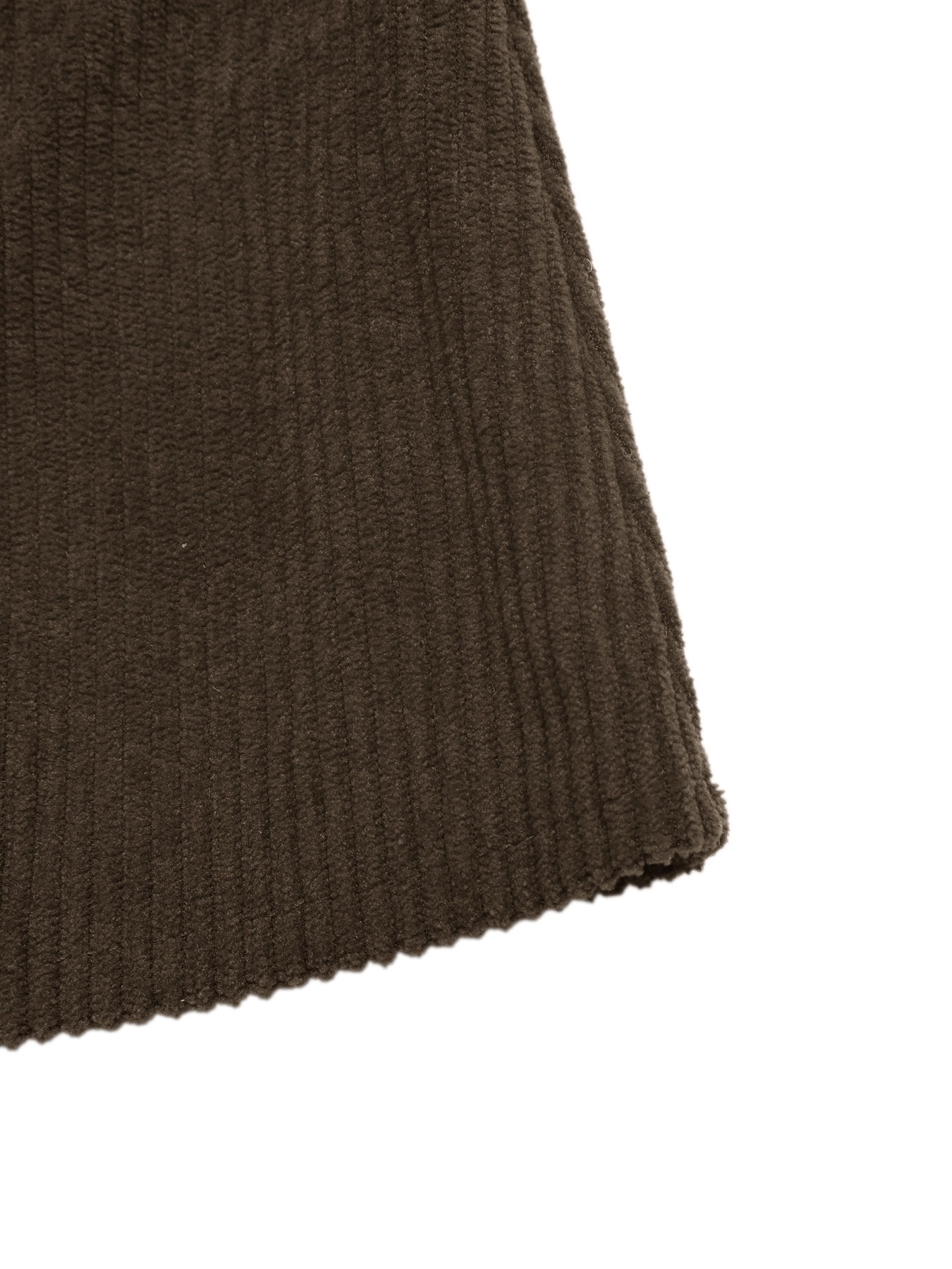 Women's Corduroy Crop Jacket with Sherpa Collar