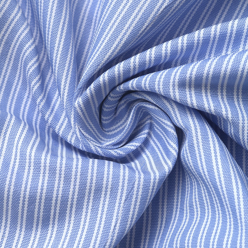 Women's Striped Lace-Up Back Button-Down Shirt