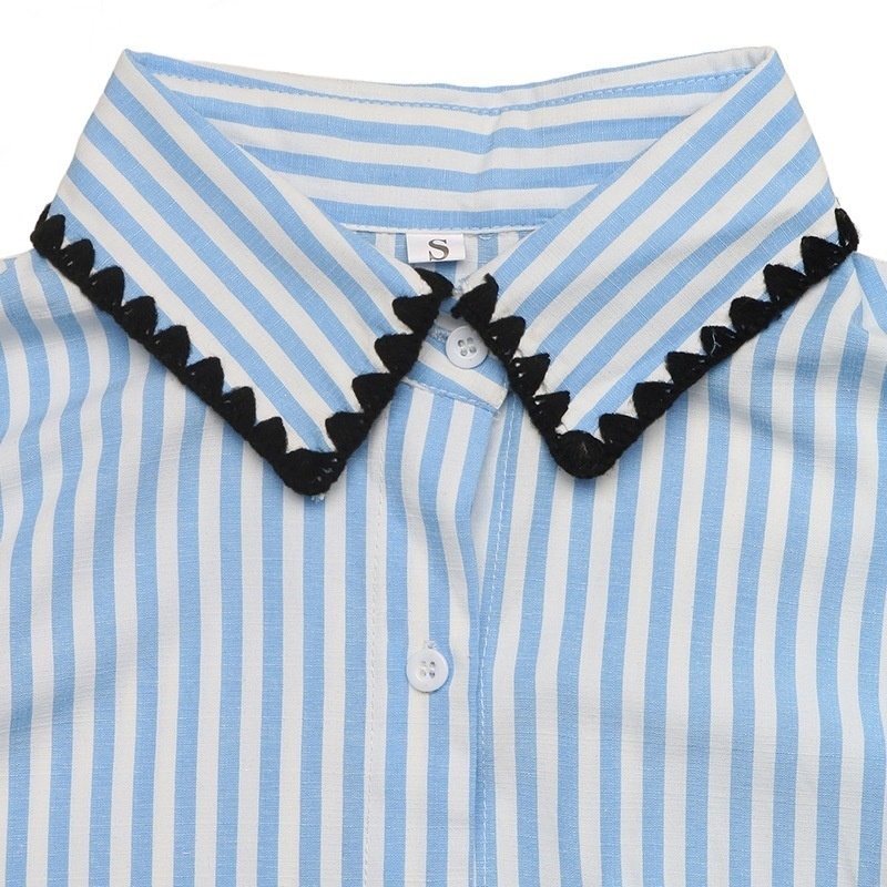 Women's Striped Long Sleeve Shirt