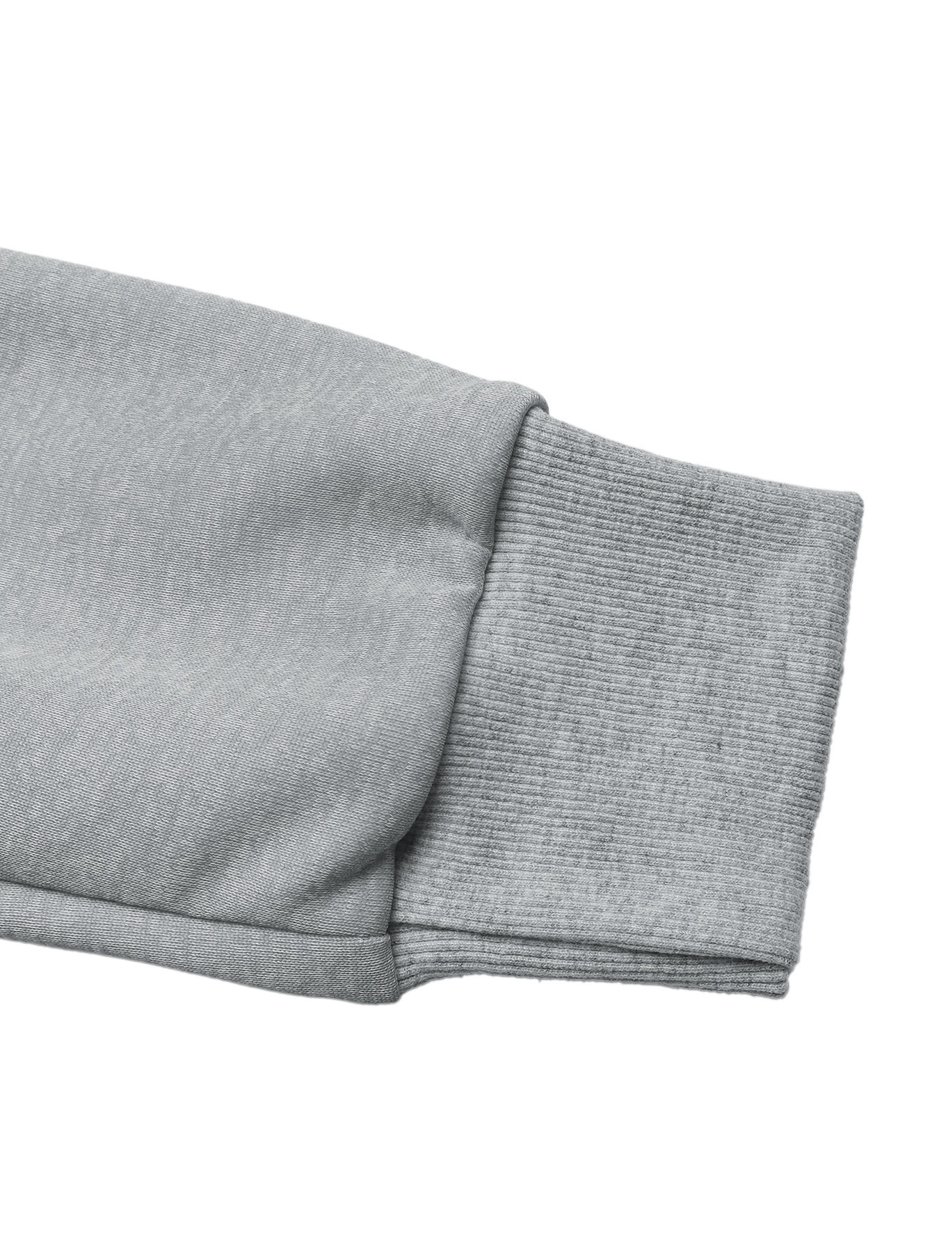 Women's Grey Bow Graphic Crewneck Sweatshirt