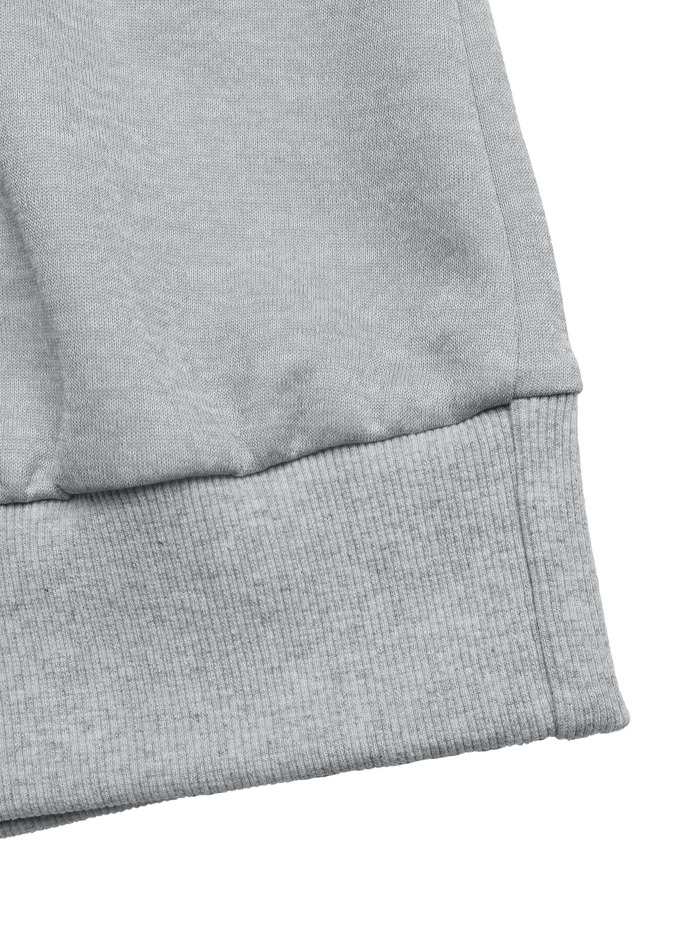 Women's Grey Bow Graphic Crewneck Sweatshirt
