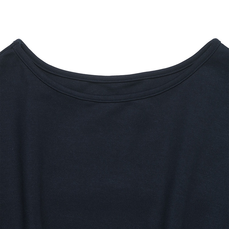 Women's Pleated Waist Long Sleeve Top with Cuffs