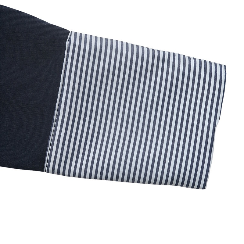 Women's Pleated Waist Long Sleeve Top with Cuffs