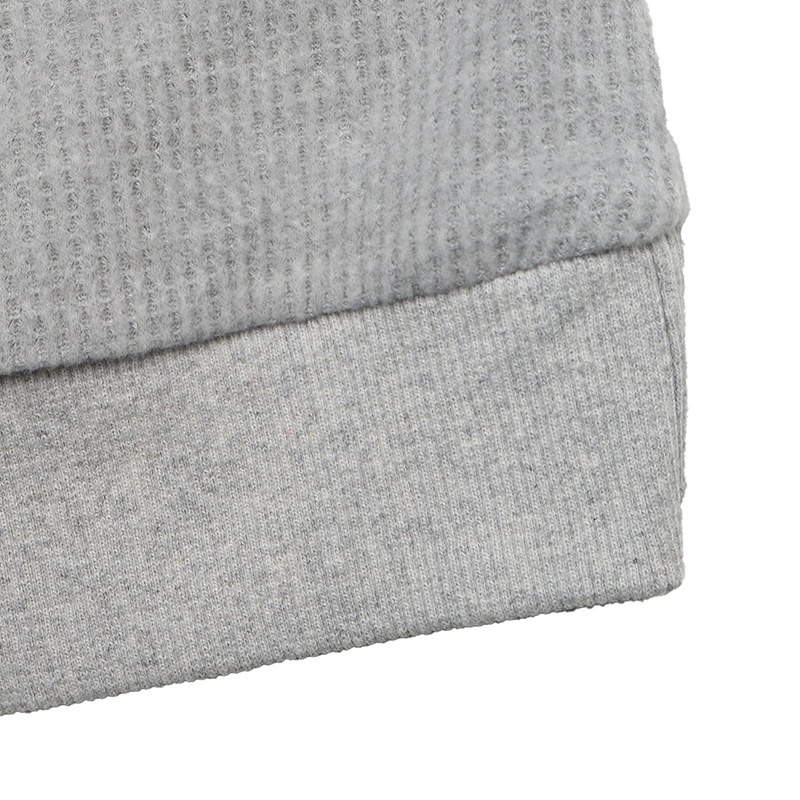 Women's 2-in-1 Layered Waffle Knit V-Neck Sweater