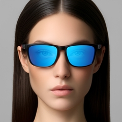 BS0205-0002_Red_Rectangular_TR90_Sunglasses_model