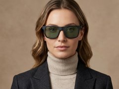 BS0205-0004_Grey_Rectangular_TR90_Sunglasses-tryon_female