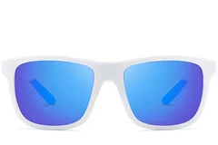 BS0205-0005_White_Rectangular_TR90_Sunglasses_front