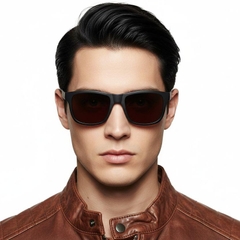 BS0205-0006_Green_Rectangular_TR90_Sunglasses_model