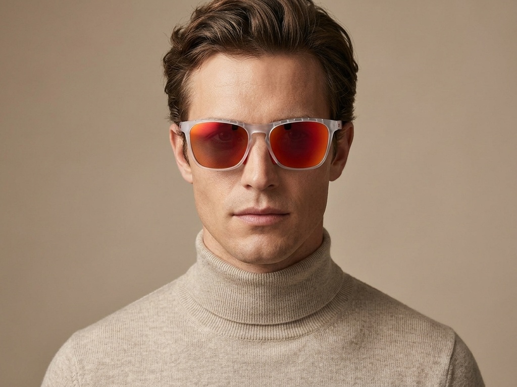BS0205-0008_Transparent_Rectangular_TR90_Sunglasses-tryon_male