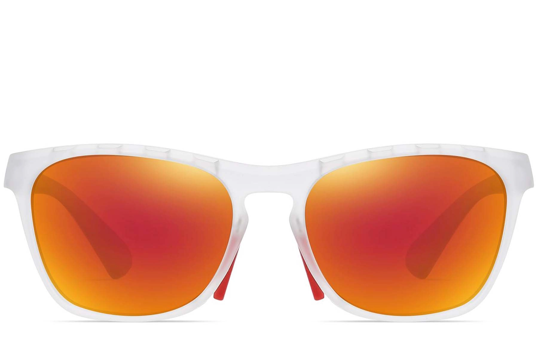 BS0205-0008_Transparent_Rectangular_TR90_Sunglasses_front