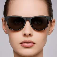BS0205-0012_Black_Rectangular_TR90_Sunglasses_model