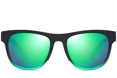 BS0205-0015_Green_Rectangular_TR90_Sunglasses_front