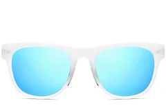 BS0205-0016_Blue_Rectangular_TR90_Sunglasses_front