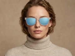 BS0205-0016_White_Rectangular_TR90_Sunglasses-tryon_female