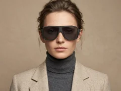 BS0205-0017_Black_Aviator_TR90_Sunglasses-tryon_female