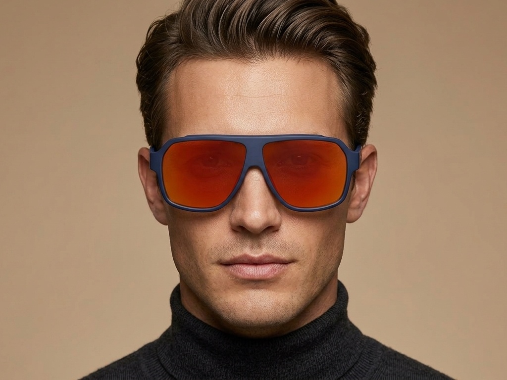 BS0205-0021_Blue_Aviator_TR90_Sunglasses-tryon_male
