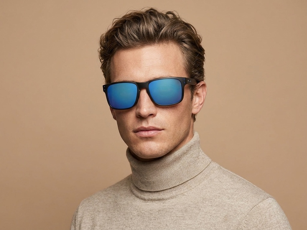 BS0205-0023_Black_Rectangular_Plastic_Sunglasses-tryon_male