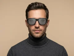 BS0205-0025_Black_Rectangular_Plastic_Sunglasses-tryon_male