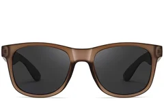 BS0205-0027_Brown_Rectangular_Plastic_Sunglasses_front