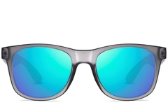 BS0205-0028_Grey_Rectangular_Plastic_Sunglasses_front