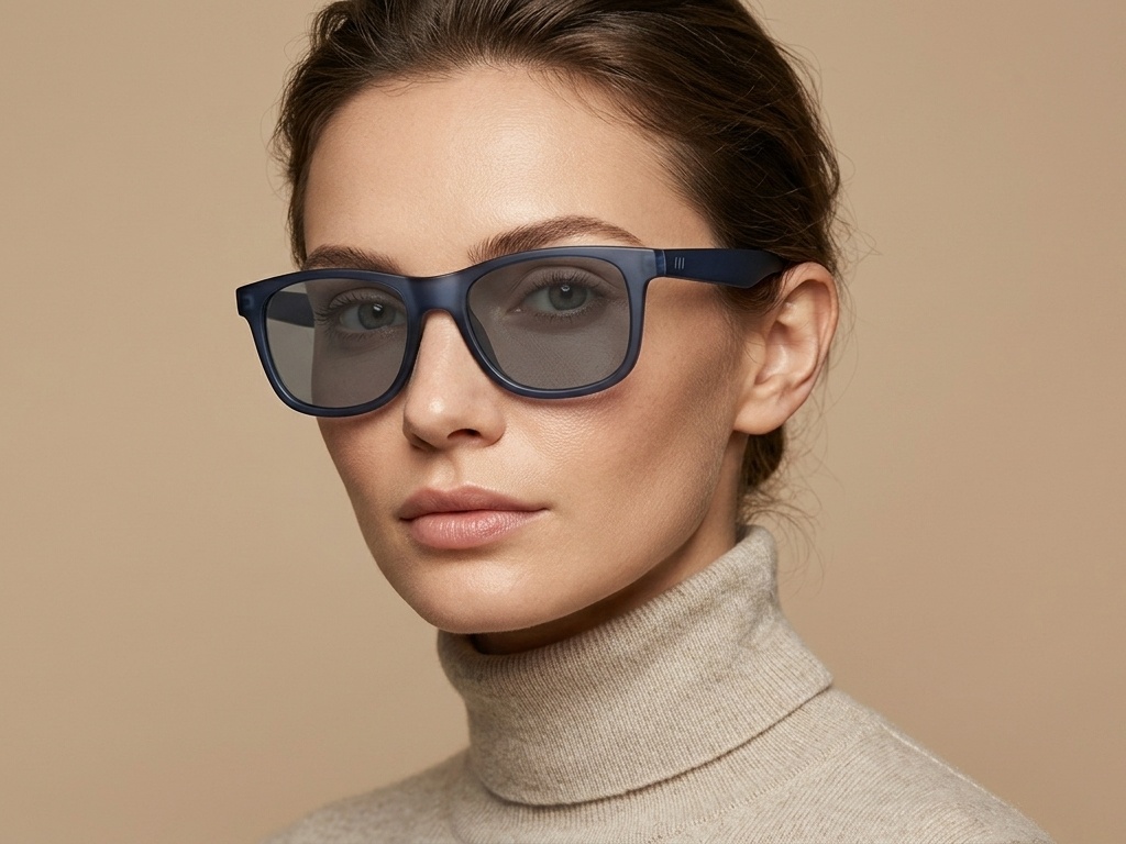 BS0205-0029_Blue_Rectangular_Plastic_Sunglasses-tryon_female