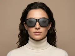 BS0205-0030_Black_Rectangular_Plastic_Sunglasses-tryon_female