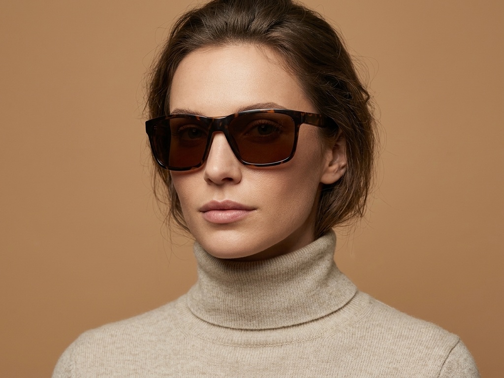 BS0205-0031_Tortoiseshell_Rectangular_Plastic_Sunglasses-tryon_female