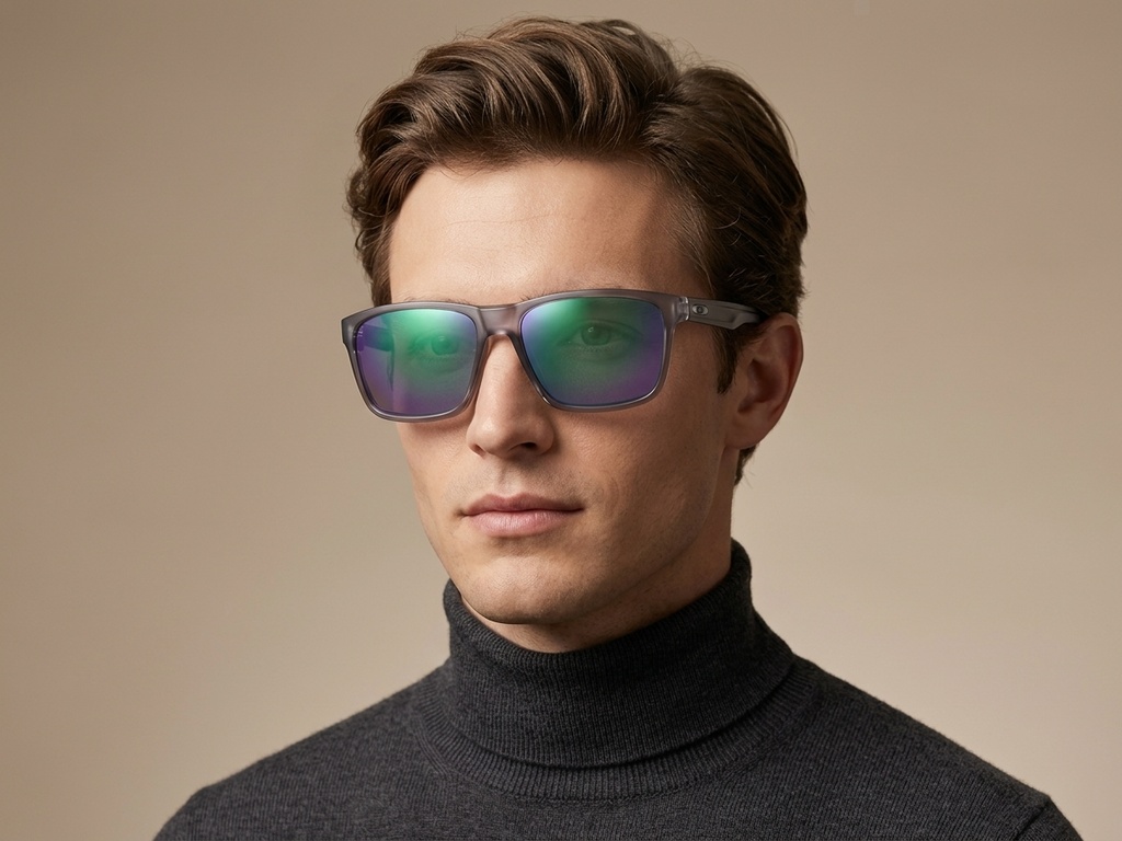 BS0205-0033_Grey_Rectangular_Plastic_Sunglasses-tryon_male