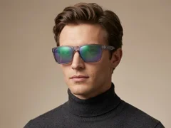 BS0205-0033_Grey_Rectangular_Plastic_Sunglasses-tryon_male