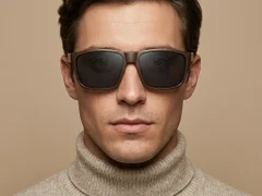BS0205-0034_Brown_Rectangular_Plastic_Sunglasses-tryon_male
