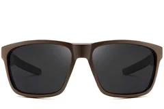 BS0205-0034_Brown_Rectangular_Plastic_Sunglasses_front