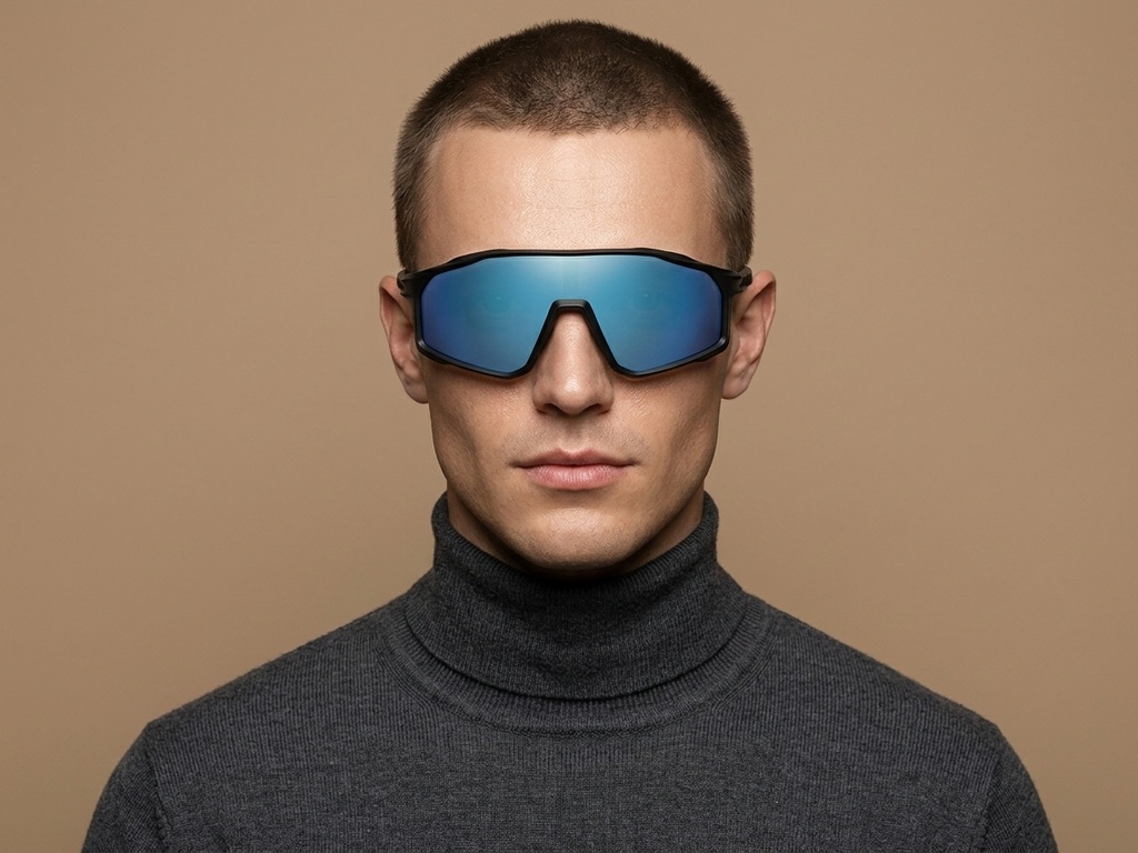 BS0205-0036_Black_Aviator_TR90_Sunglasses-tryon_male