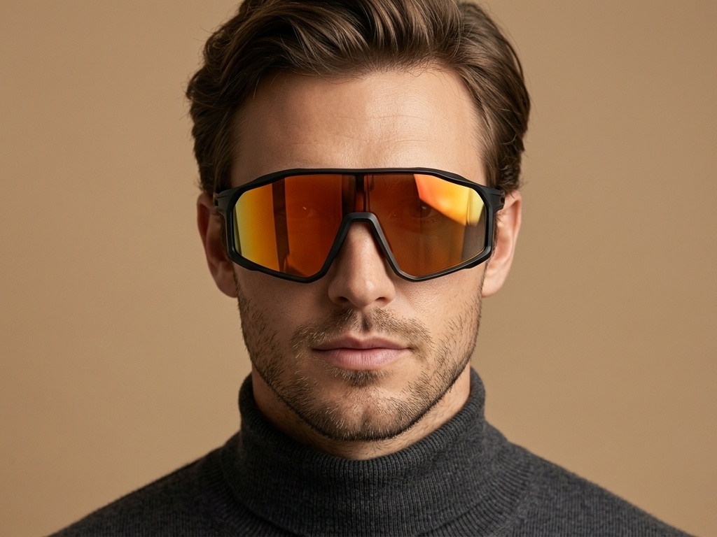 BS0205-0037_Black_Aviator_TR90_Sunglasses-tryon_male