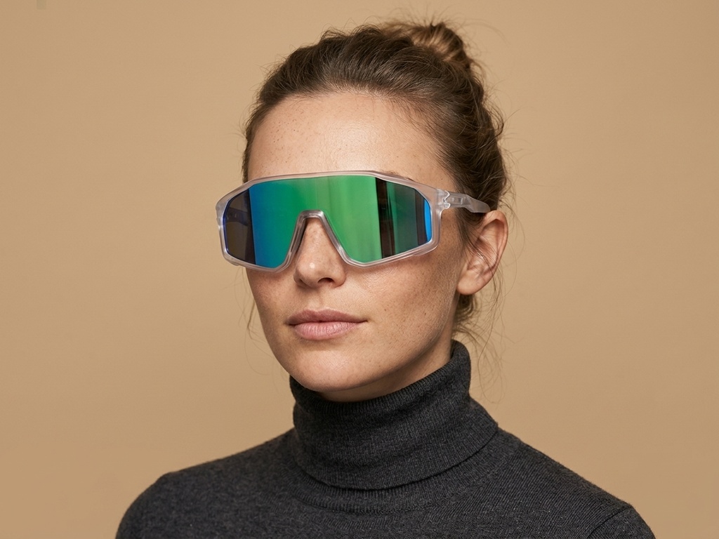 BS0205-0039_White_Aviator_TR90_Sunglasses-tryon_female
